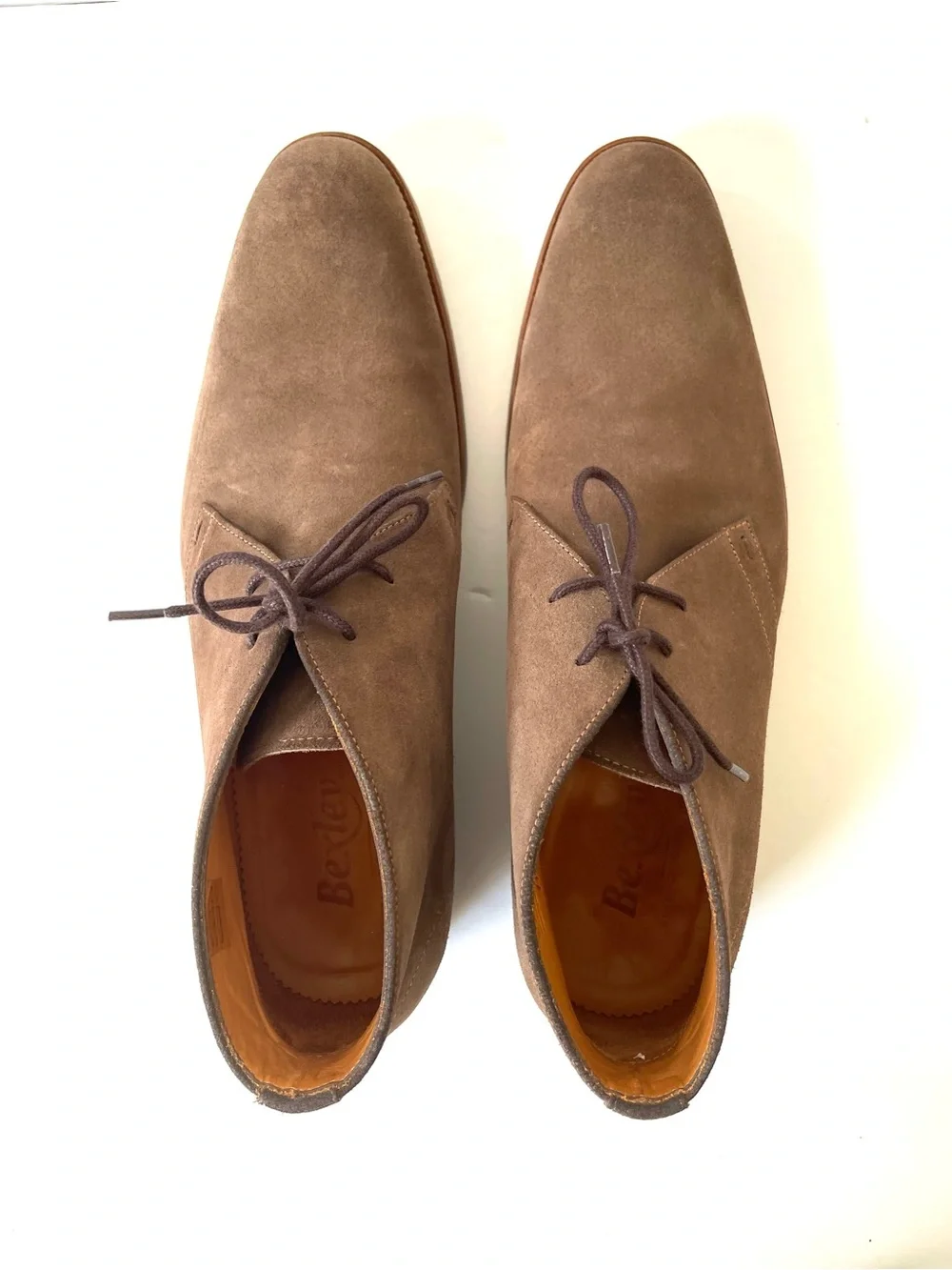 Bexley Warwick Chukka Boot Suede Leather Size 44 EU / US 10.5